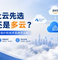企业上云先选单云还是多云？账号管理、预算报价和技术支持怎么配