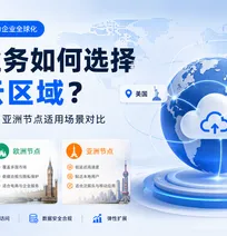 出海业务如何选择海外云区域？美国、欧洲、亚洲节点适用场景对比