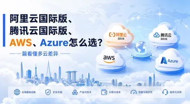 阿里云国际版、腾讯云国际版、AWS、Azure怎么选?一篇看懂多云差异