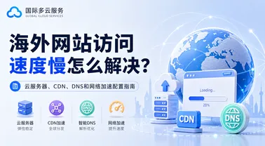 海外网站访问速度慢怎么解决?云服务器、CDN、DNS和网络加速配置指南