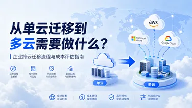 从单云迁移到多云需要做什么?企业跨云迁移流程与成本评估指南
