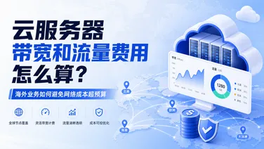 云服务器带宽和流量费用怎么算？海外业务如何避免网络成本超预算
